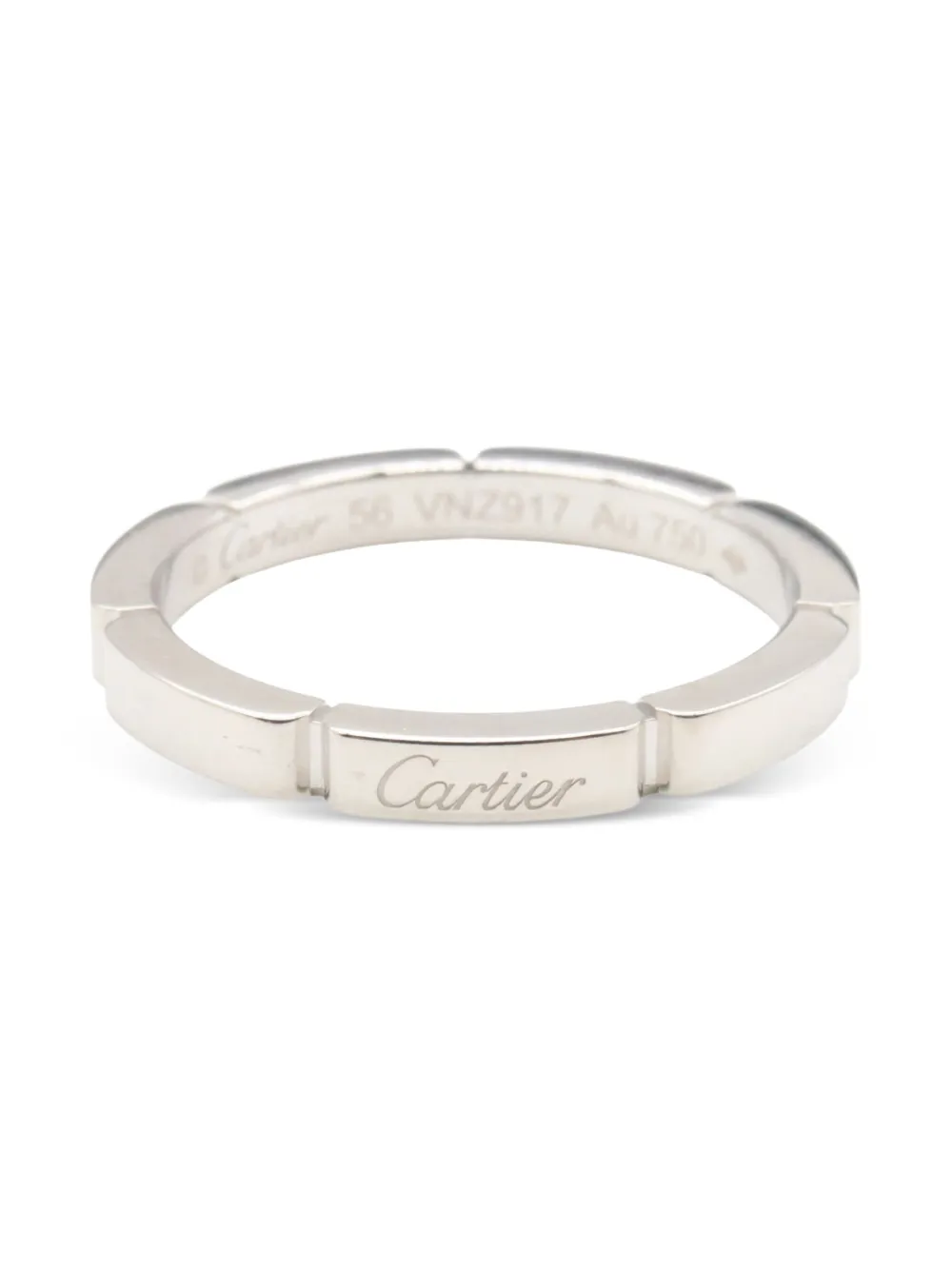 Cartier 2010s 18K white gold Mailon Panthère ring | Silver | Image 1