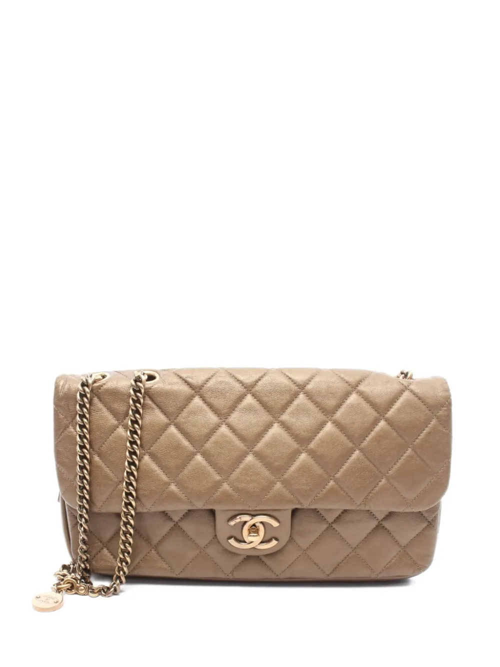 CHANEL Pre-Owned 2012 マトラッセ ショルダーバッグ - ニュートラル CHANEL Pre-Owned 2012 マトラッセ ショルダーバッグ - ニュートラル