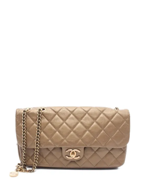 CHANEL Pre-Owned 2012 matelasse chain shoulder bag