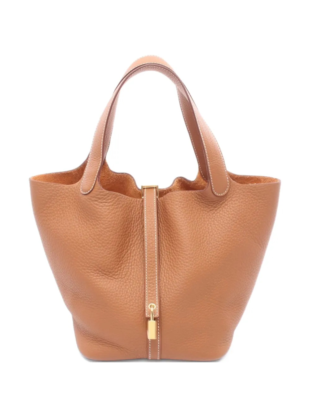 Hermès Pre-Owned 2025 Picotane lock MM Handbag | Brown | Image 1