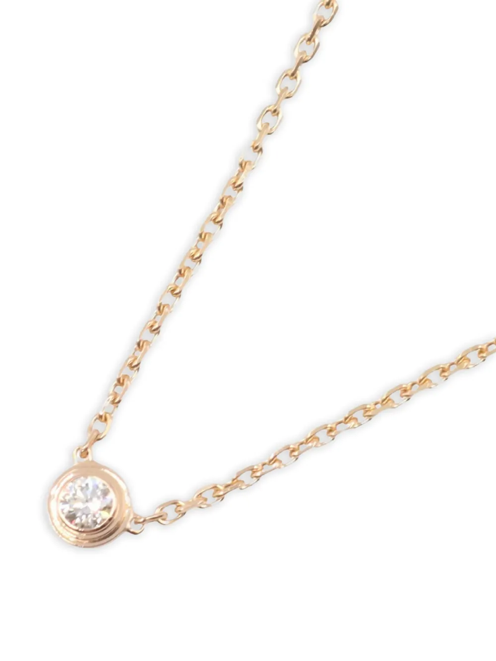 Cartier 2010 18kt rose gold Damour necklace | Pink | Image 1