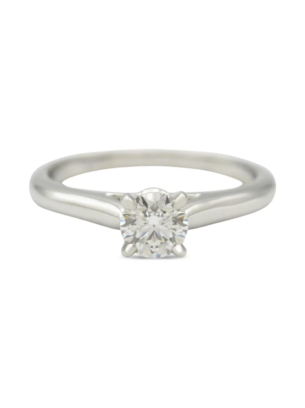 Cartier 2010's 솔리테르 세팅 링 | 실버 톤 | Image 1