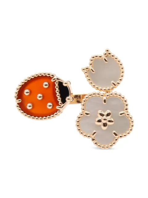 Van Cleef & Arpels Pre-Owned 10s 18K rose gold Entree Les Door ring