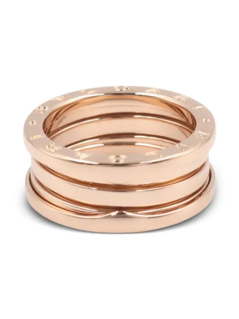 Bvlgari Pre-Owned 10s 18K rose gold B-zero1 ring