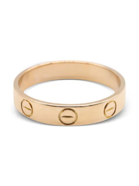 Cartier anillo Mini Love en oro rosa de 18kt 2010