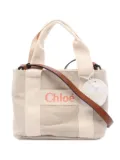 Chloé Pre-Owned 2020s canvas tote bag - Neutrals