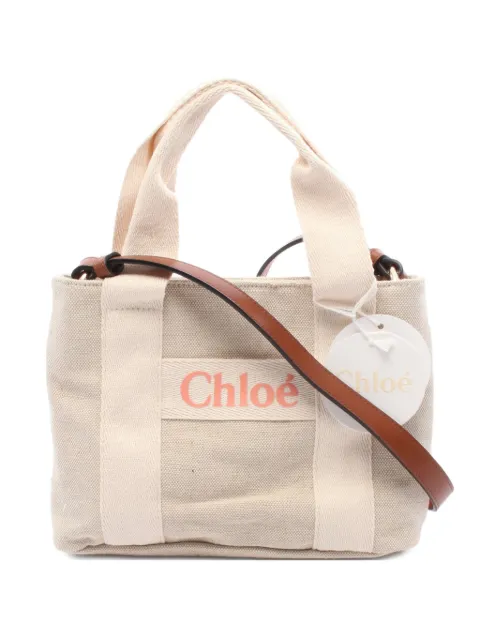 Chloé Pre-Owned 2020s canvas tote bag