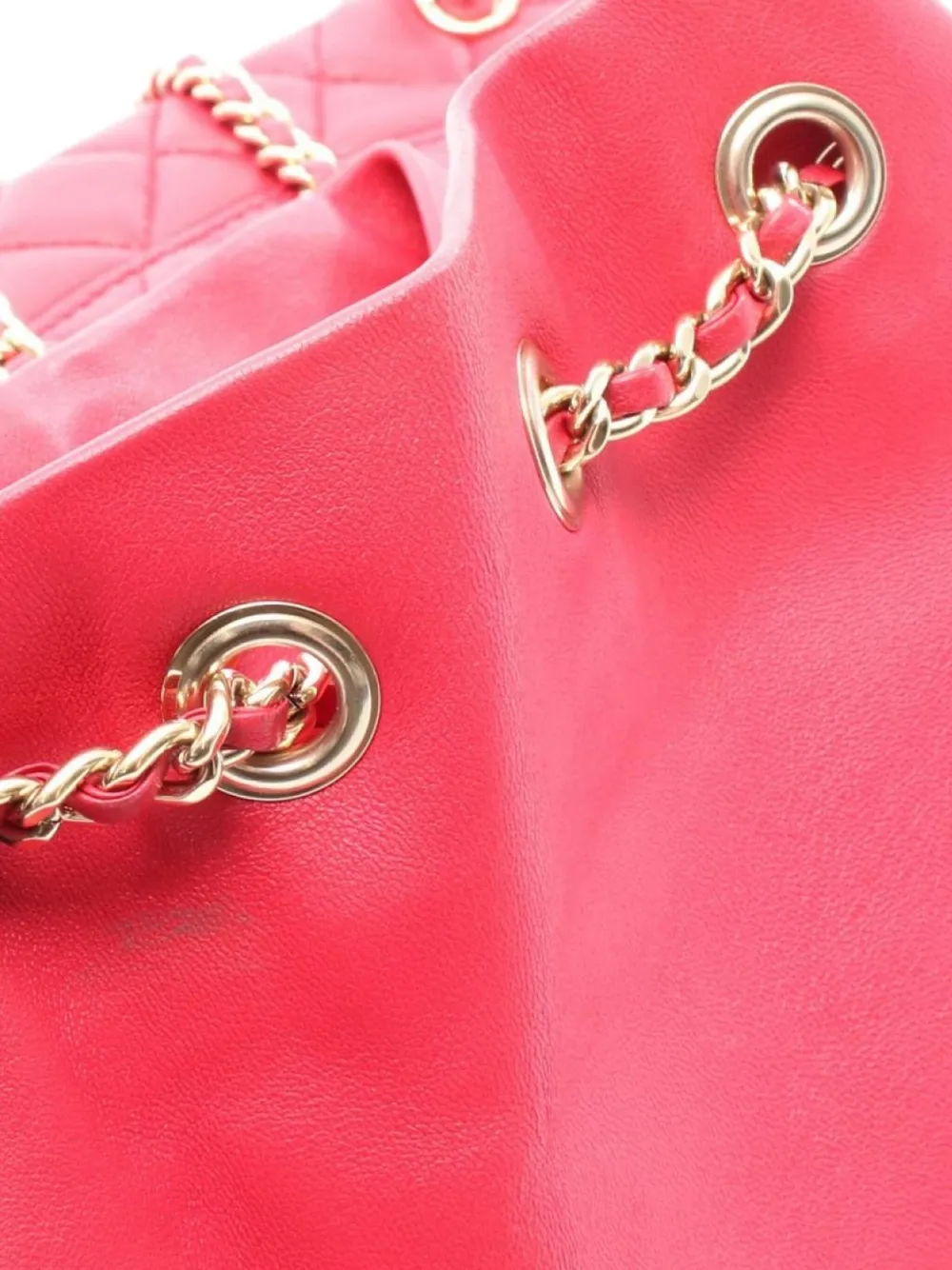 2015-2016 Quilted Chain Backpack