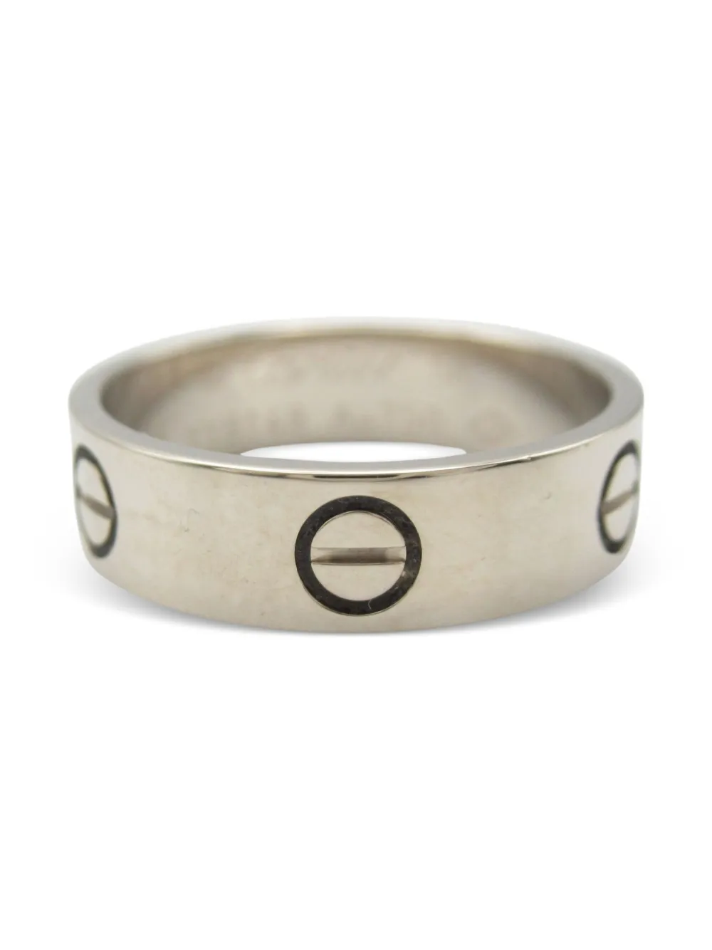 Cartier 2010s 18K white gold Love ring | Silver | Image 1