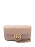 Gucci Pre-Owned 2020s chevron-quilted chain bag - Neutrals