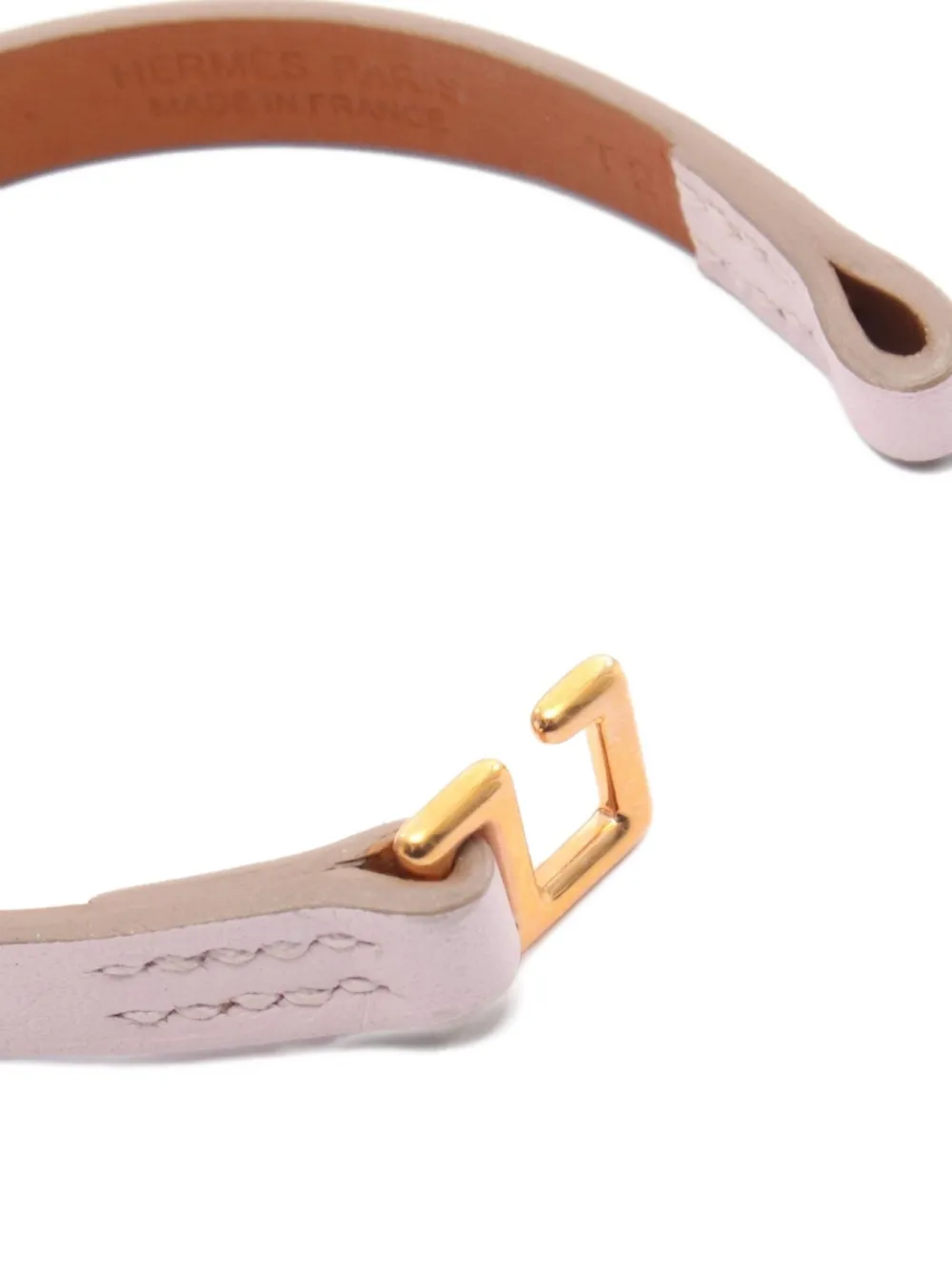 Pre-owned Hermes 2022 Rival Mini Bracelet In Pink