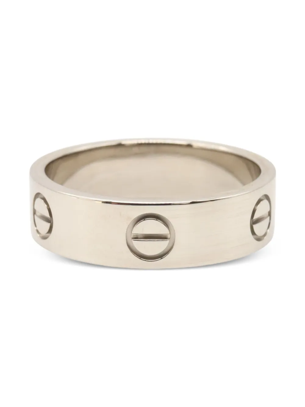 Cartier 2010s 18K white gold Love ring | Silver | Image 1