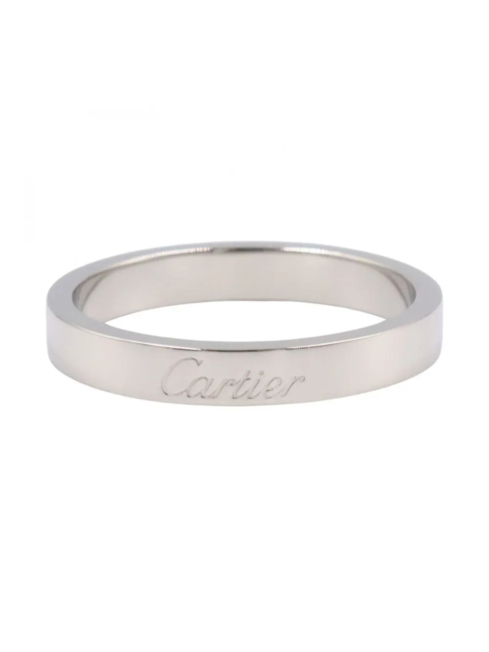 Cartier 10s platinum C-do ring | Silver | Image 1