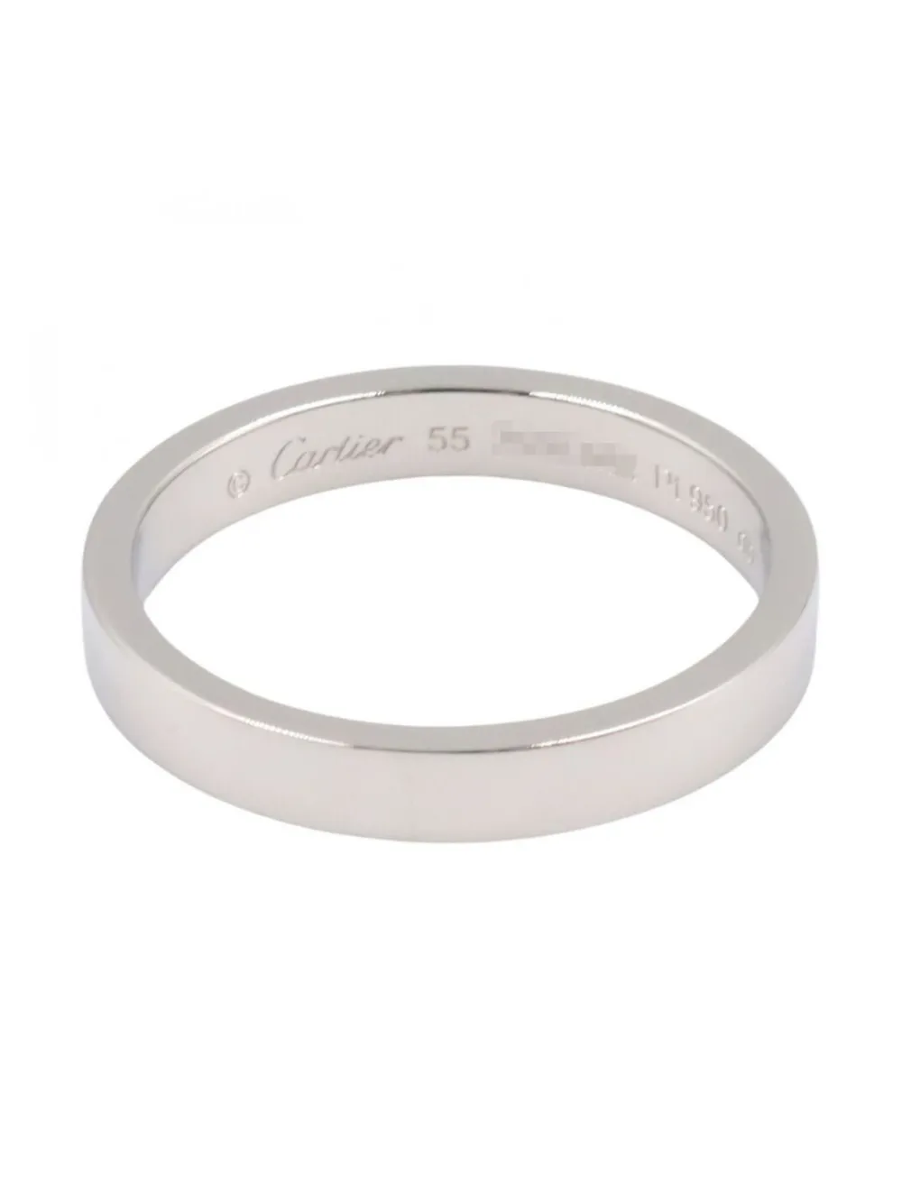 Cartier 10s platinum C-do ring | Fine Vintage Jewelry | Image 2