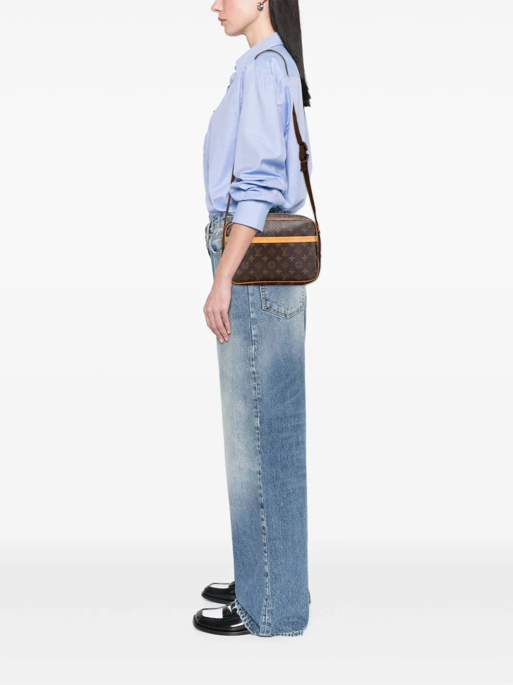 Louis Vuitton Pre-Owned 2007 Monogram Reporter PM crossbody bag | Pre-Owned | Image 2