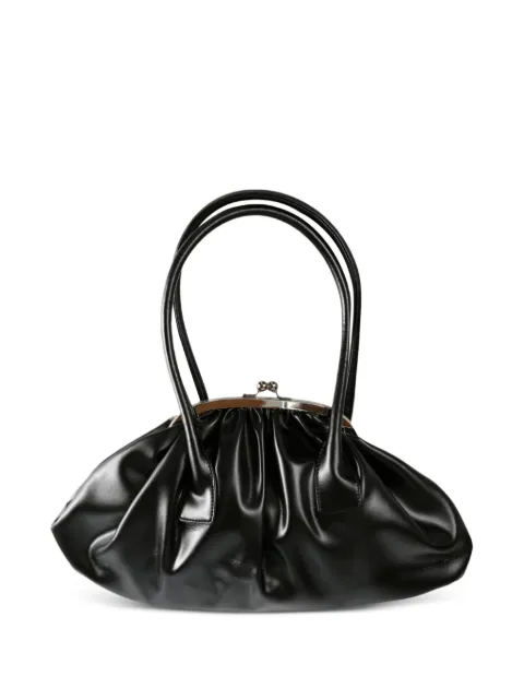 Comme Des Garçons Comme Des Garçons pleated-clasp shoulder bag