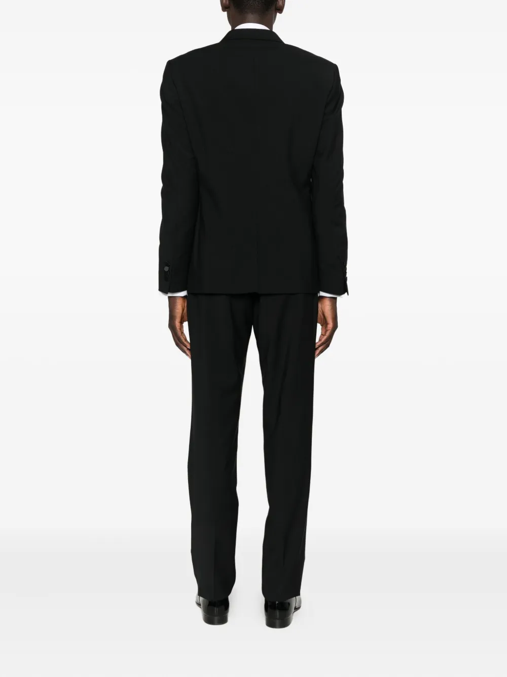 Tagliatore Pak met dubbele rij knopen Zwart