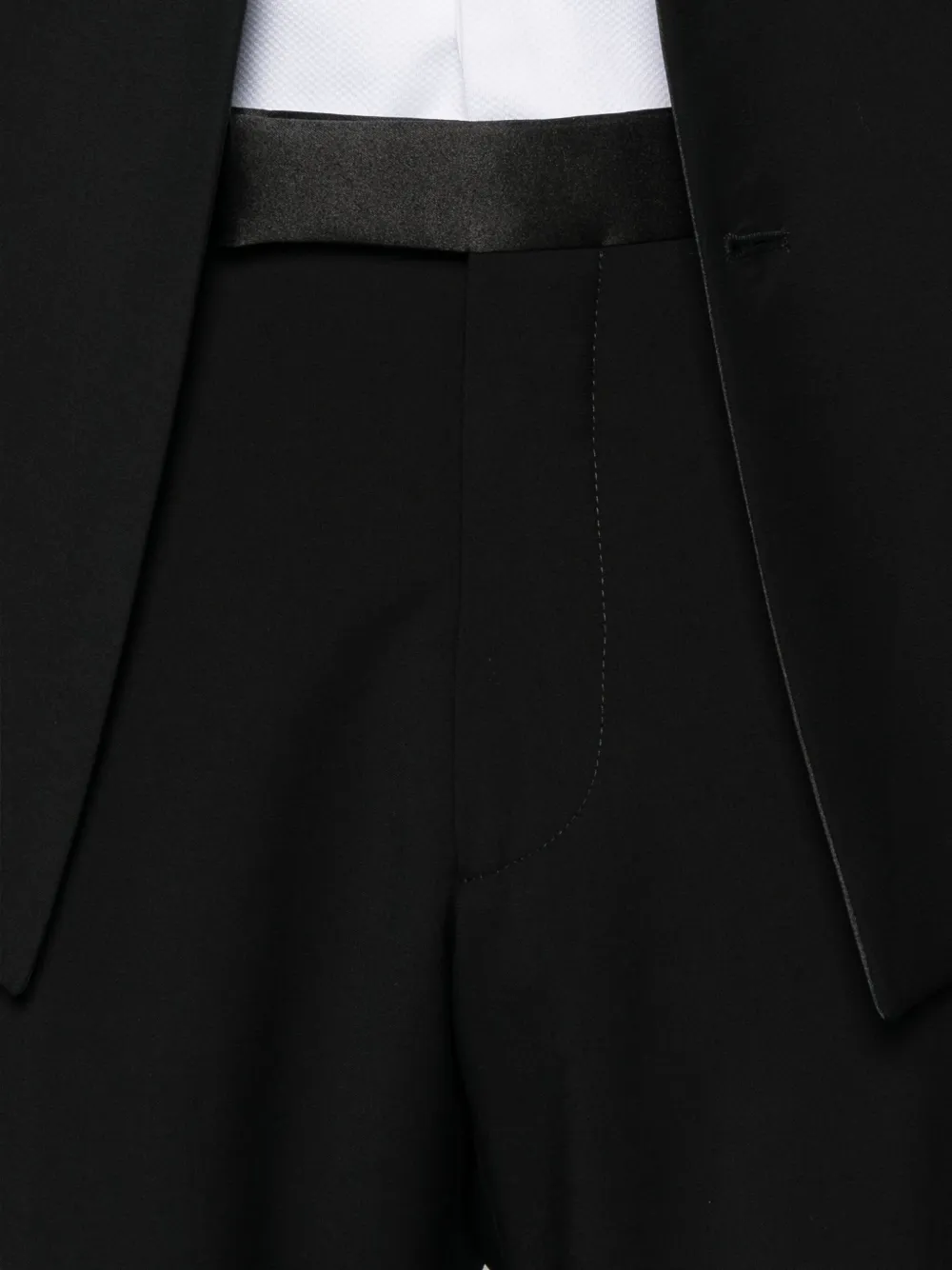 Tagliatore Pak met dubbele rij knopen Zwart