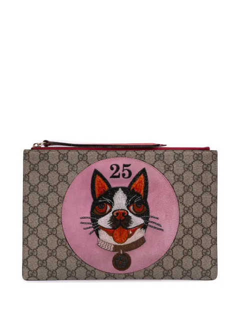 Gucci Pre-Owned 2000-2015 GG Supreme Bosco clutch bag
