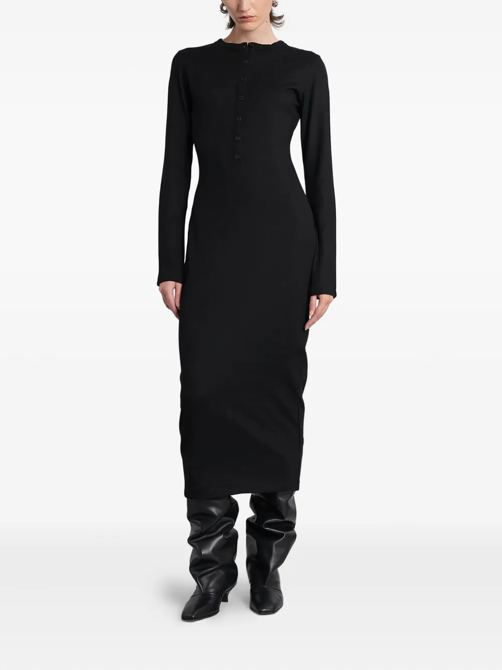 ENTIRE STUDIOS long-sleeve fitted midi dress | Image 1