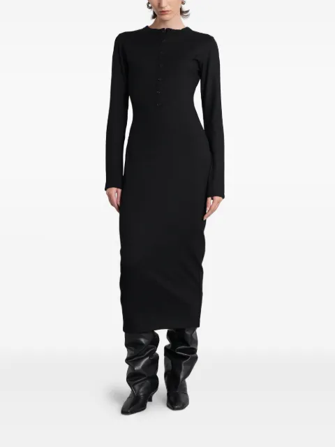 ENTIRE STUDIOS long-sleeve fitted midi dress