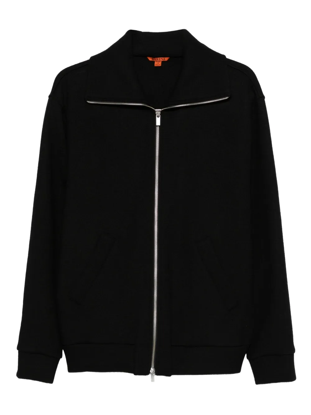 Barena zip-front high-neck jacket | Black | Image 1