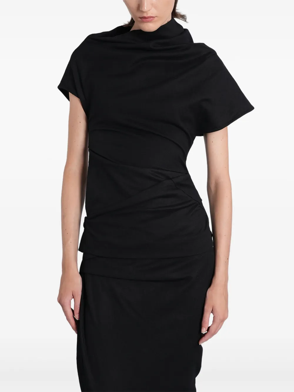 ENTIRE STUDIOS draped cowl-neck top | Blouses | Image 2