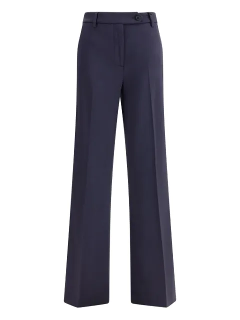 True Royal button-fastening wide-leg trousers