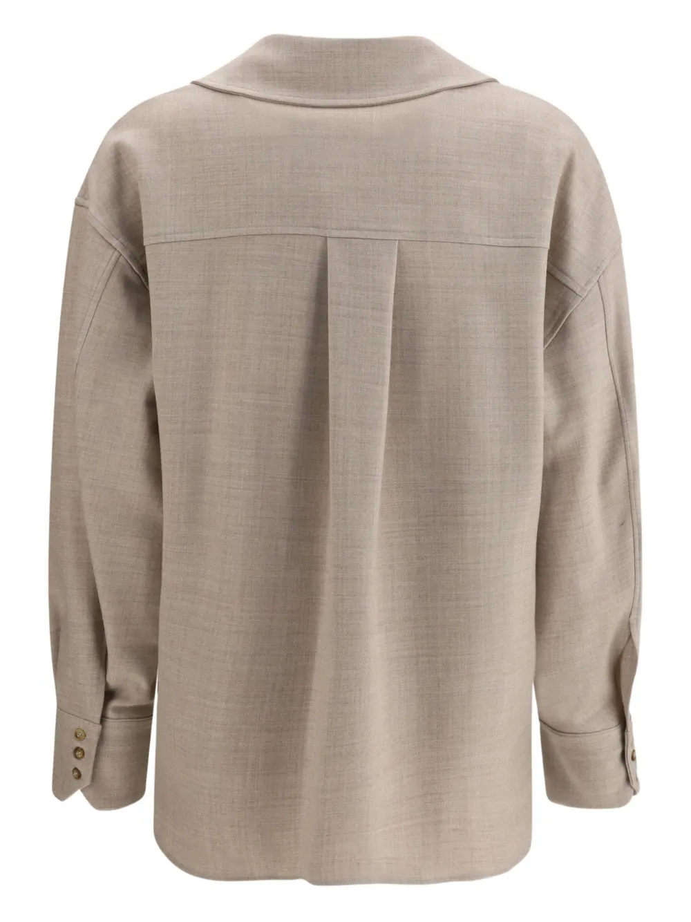 True Royal Blouse met vlak - Beige