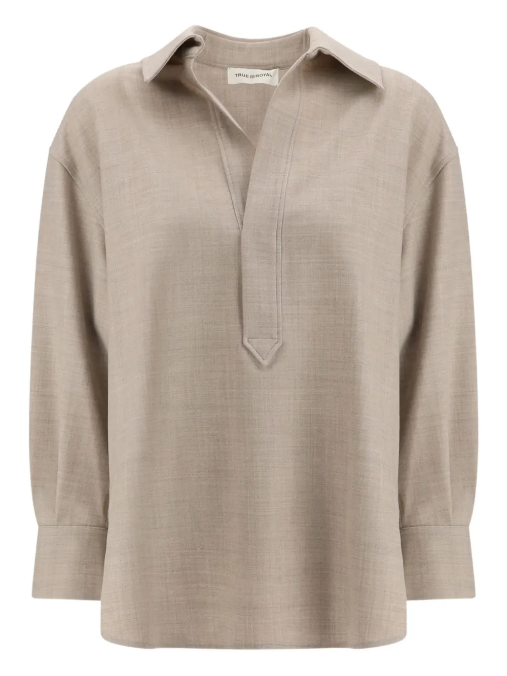 True Royal panel shirt | Neutrals | Image 1