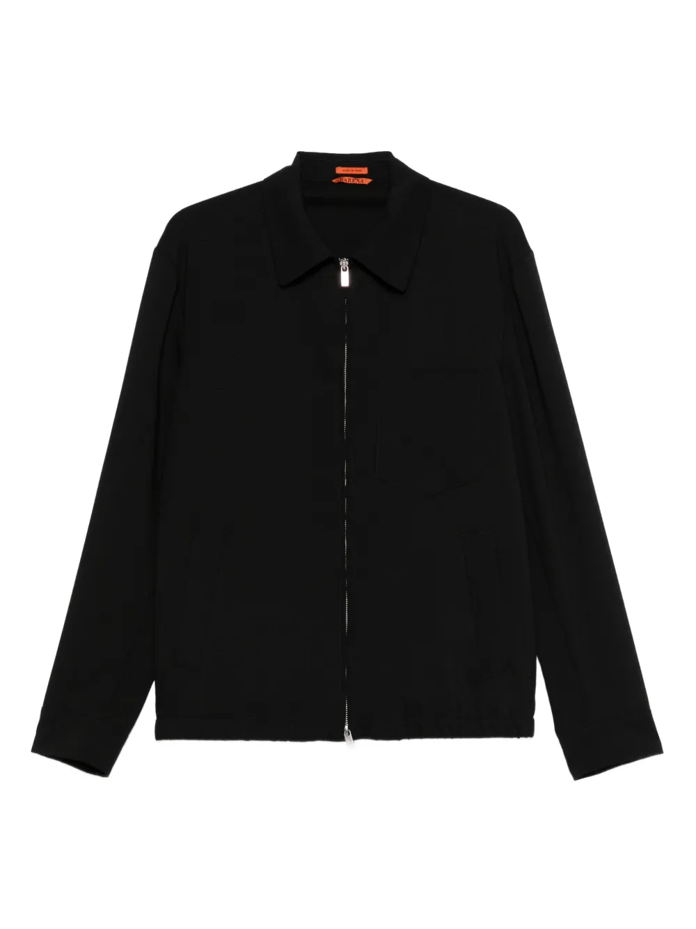 Barena zip-up jacket | Black | Image 1