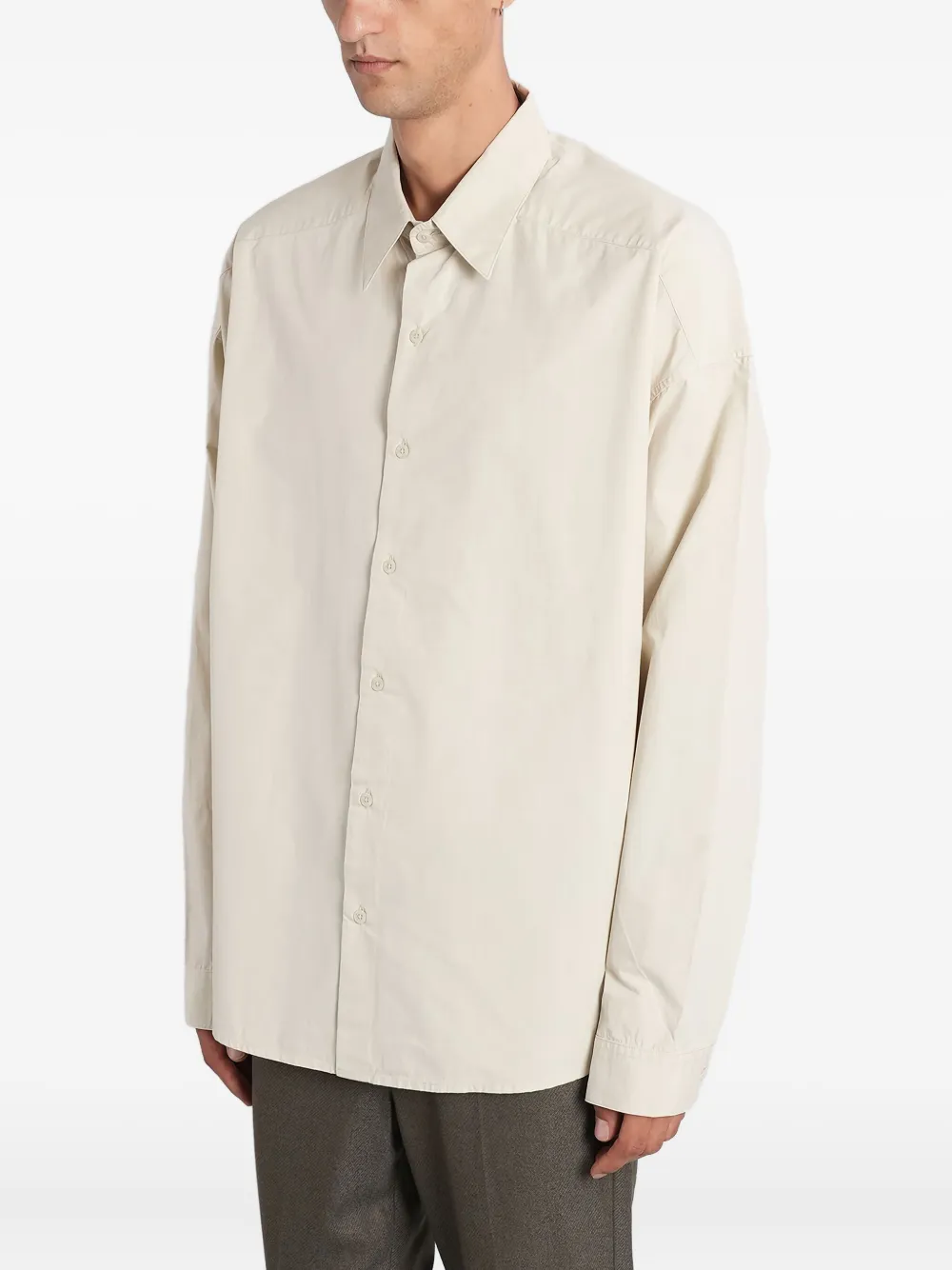 ENTIRE STUDIOS Button-down overhemd Beige