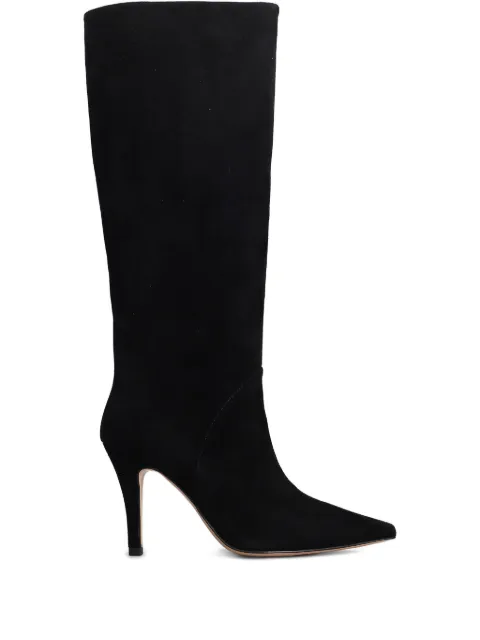 Lola Cruz pointed-toe knee-high boots