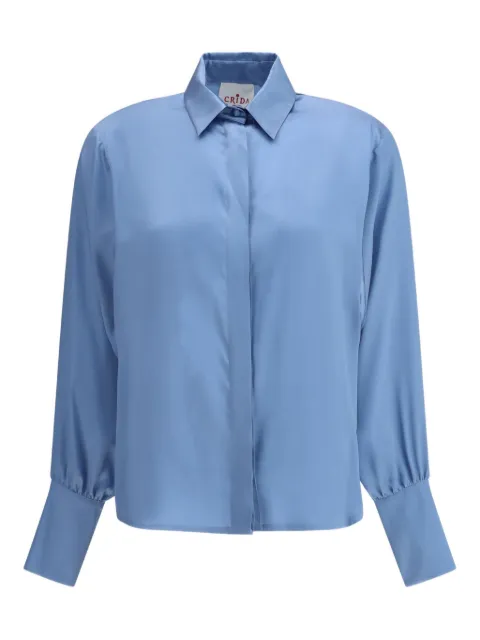 CRIDA Feltre satin shirt