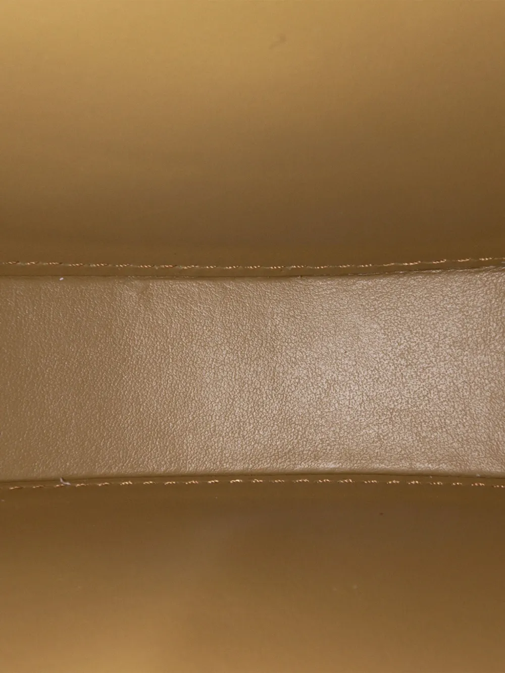 Pre-owned Celine 2022 Small Calfskin Cuir Triomphe Oval Crossbody Bag In Brown