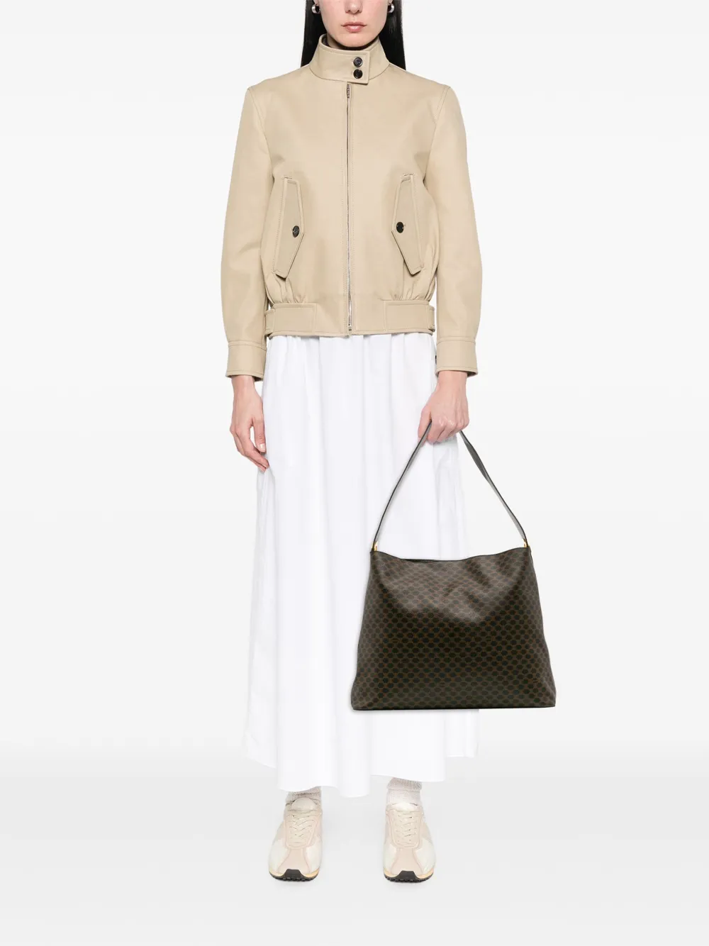 Celine Pre-Owned 20th Century Macadam Coated Canvas shoulder bag | Pre-Owned | Image 2