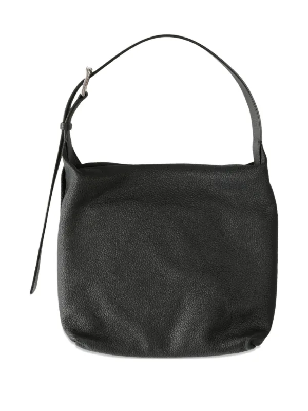 The Row Isa buckle-fastening Leather Shoulder Bag | Black
