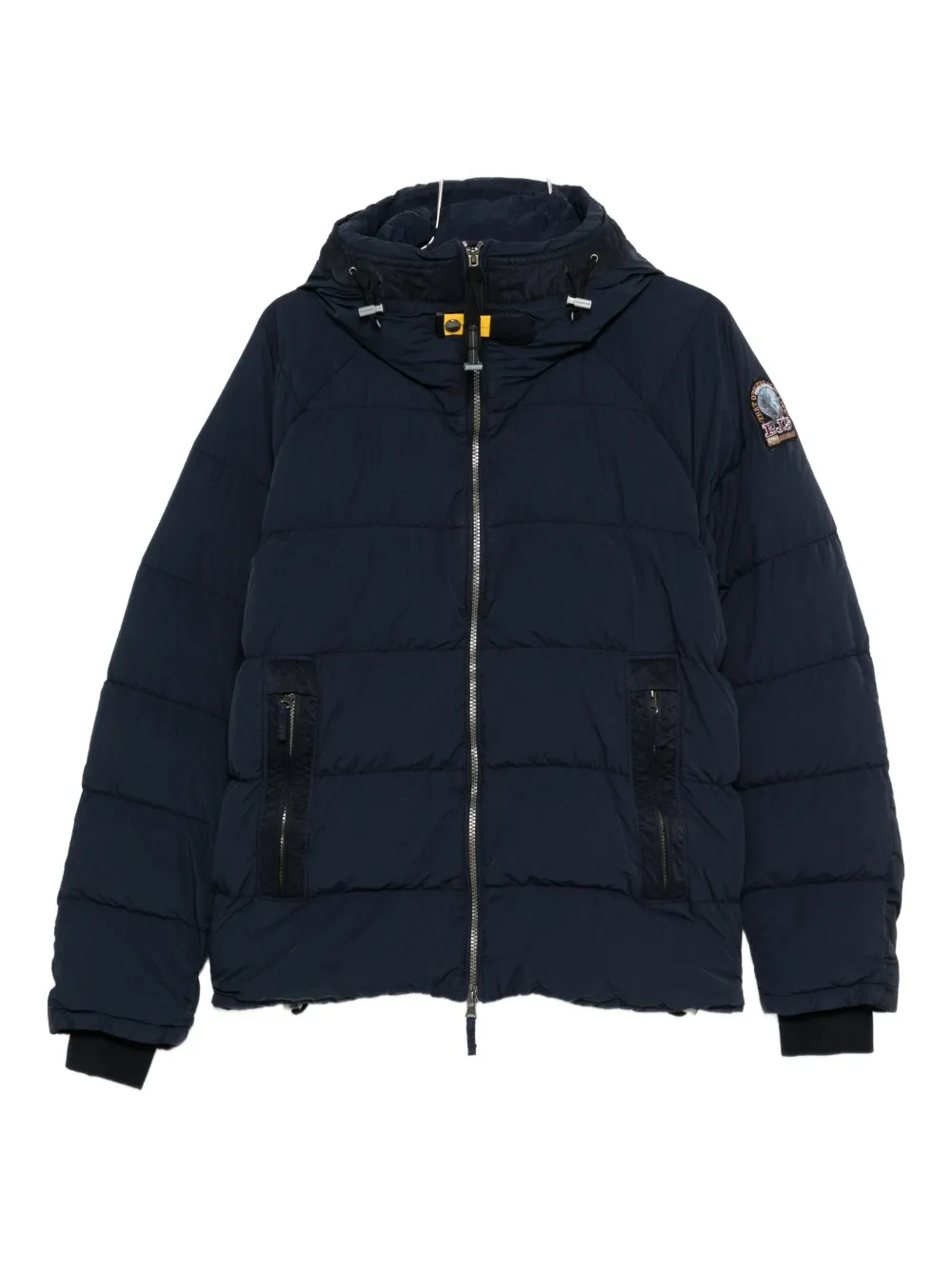 Parajumpers hooded-quilted jacket - Blu