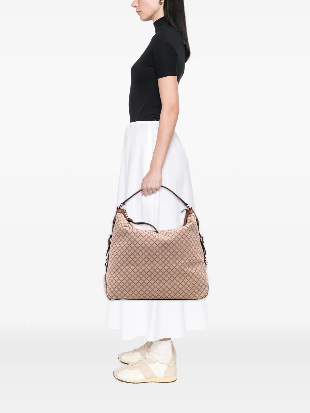 Gucci Pre-Owned 2016-2025 Diamante Canvas Village Double G shoulder bag | Pre-Owned | Image 2