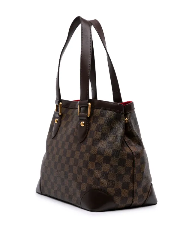 ルイヴィトン　ダミエ　エベヌ　ハムステッドPM ハンドバッグ　トートバッグ Louis Vuitton Pre-Owned 2007-2014 ダミエ エベヌ ハムステッド