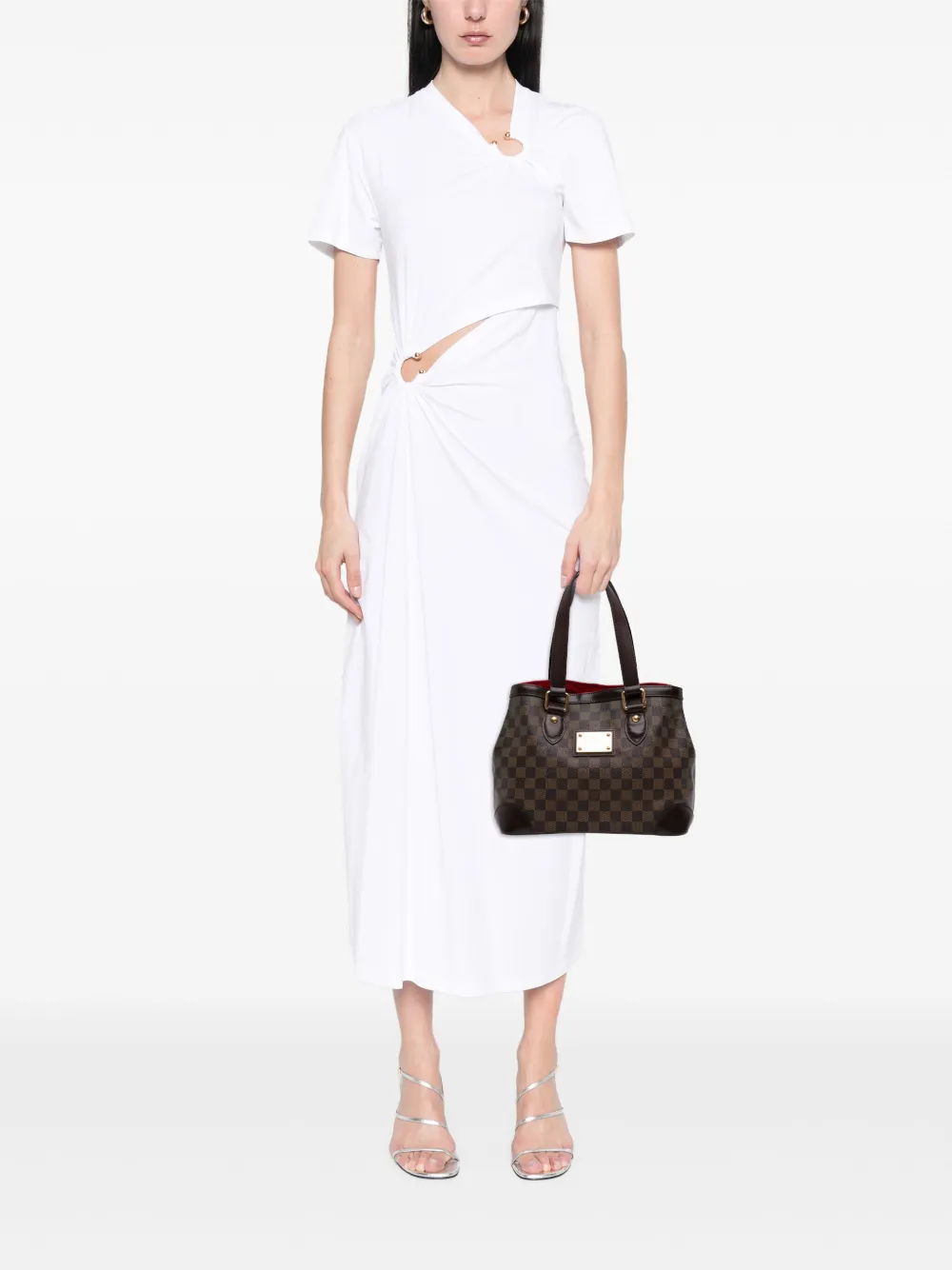 Louis Vuitton Pre-Owned 2007-2014 Damier Ebene Hampstead PM tote bag | Pre-Owned | Image 2