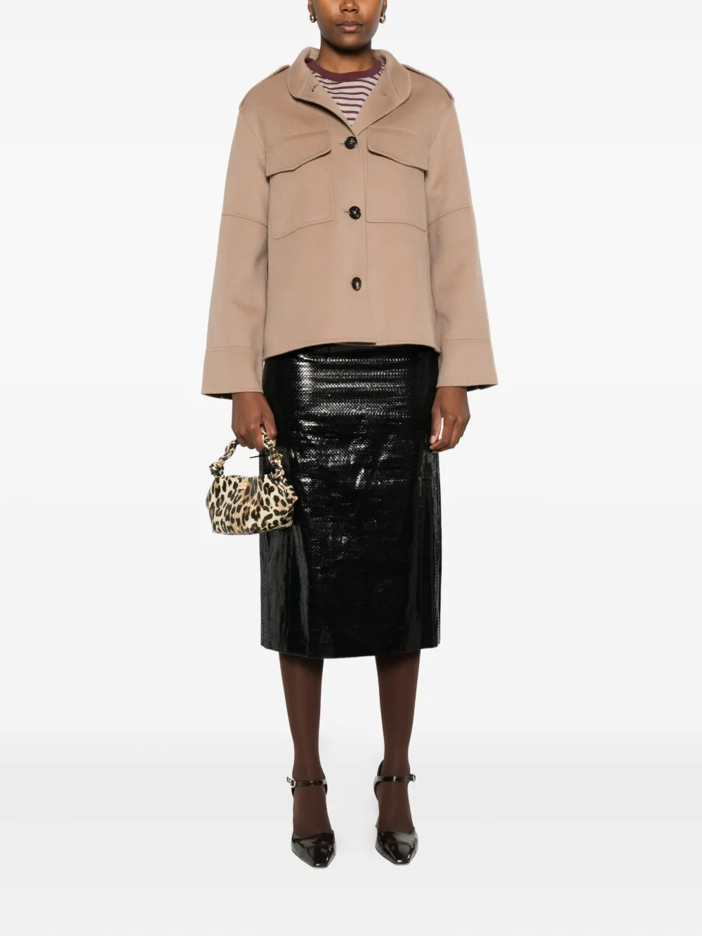'S Max Mara flap-pocket button jacket | Military Jackets | Image 2