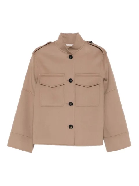 'S Max Mara chamarra con capucha y botones