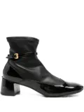 A.Bocca buckle-strap boots - Black