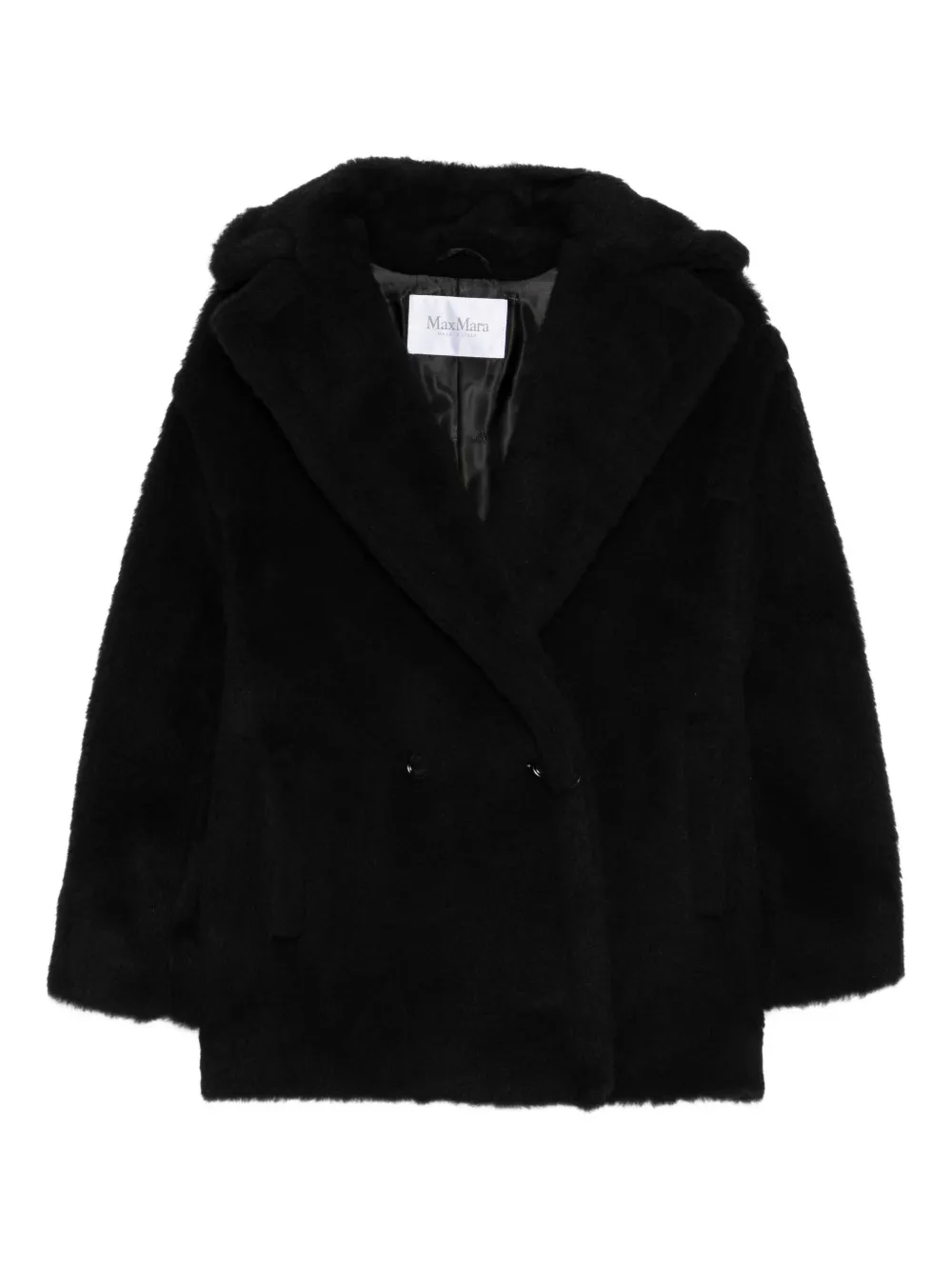 Max Mara ボタン ジャケット - ブラック Max Mara ボタン ジャケット - ブラック