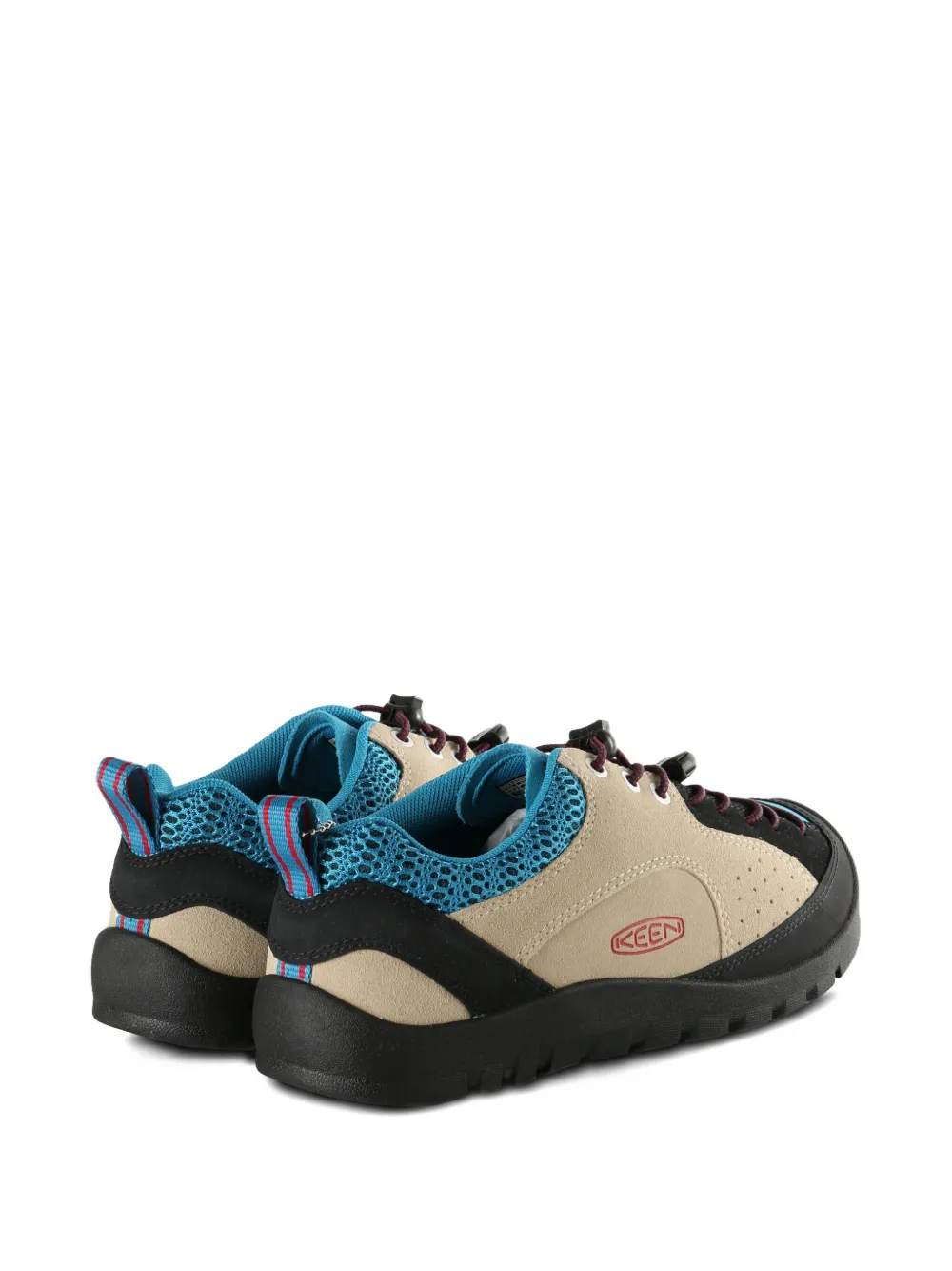 KEEN FOOTWEAR suede leather mesh sneakers Neutrals