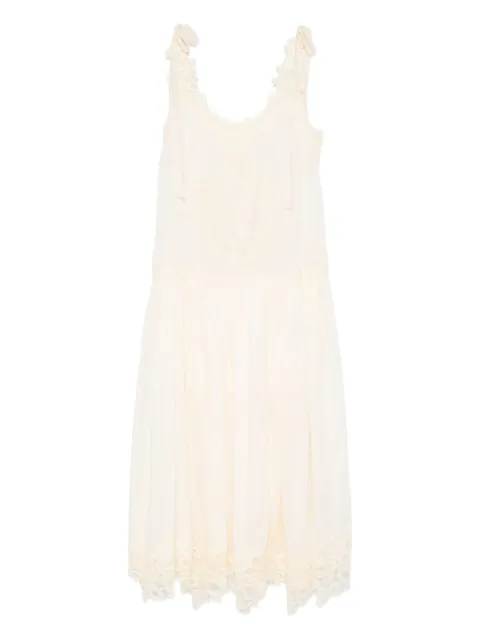 ZIMMERMANN lace-trimmed slip dress