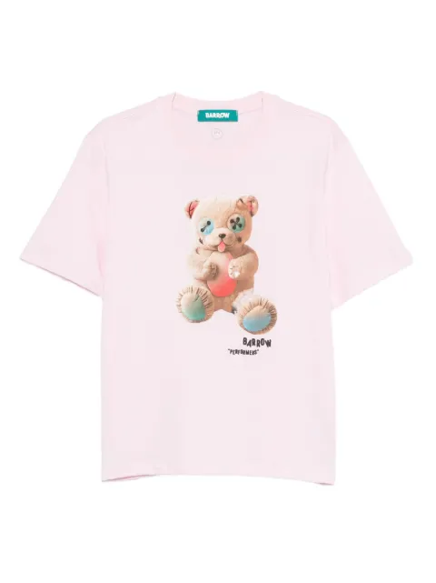 BARROW teddy-print T-shirt