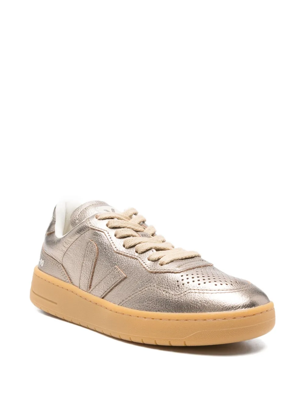 VEJA V-90 leather sneakers - Goud