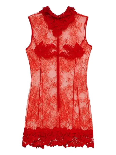 Blumarine lace mini dress